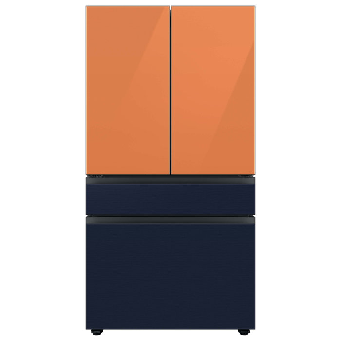 Samsung 23 cu. ft. Smart Bespoke 4Door FrenchDoor Refrigerator with Customizable Panel Colors
